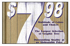 Steve & Barry's Poster