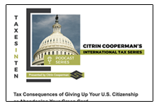 Citrin Cooperman Email Blast